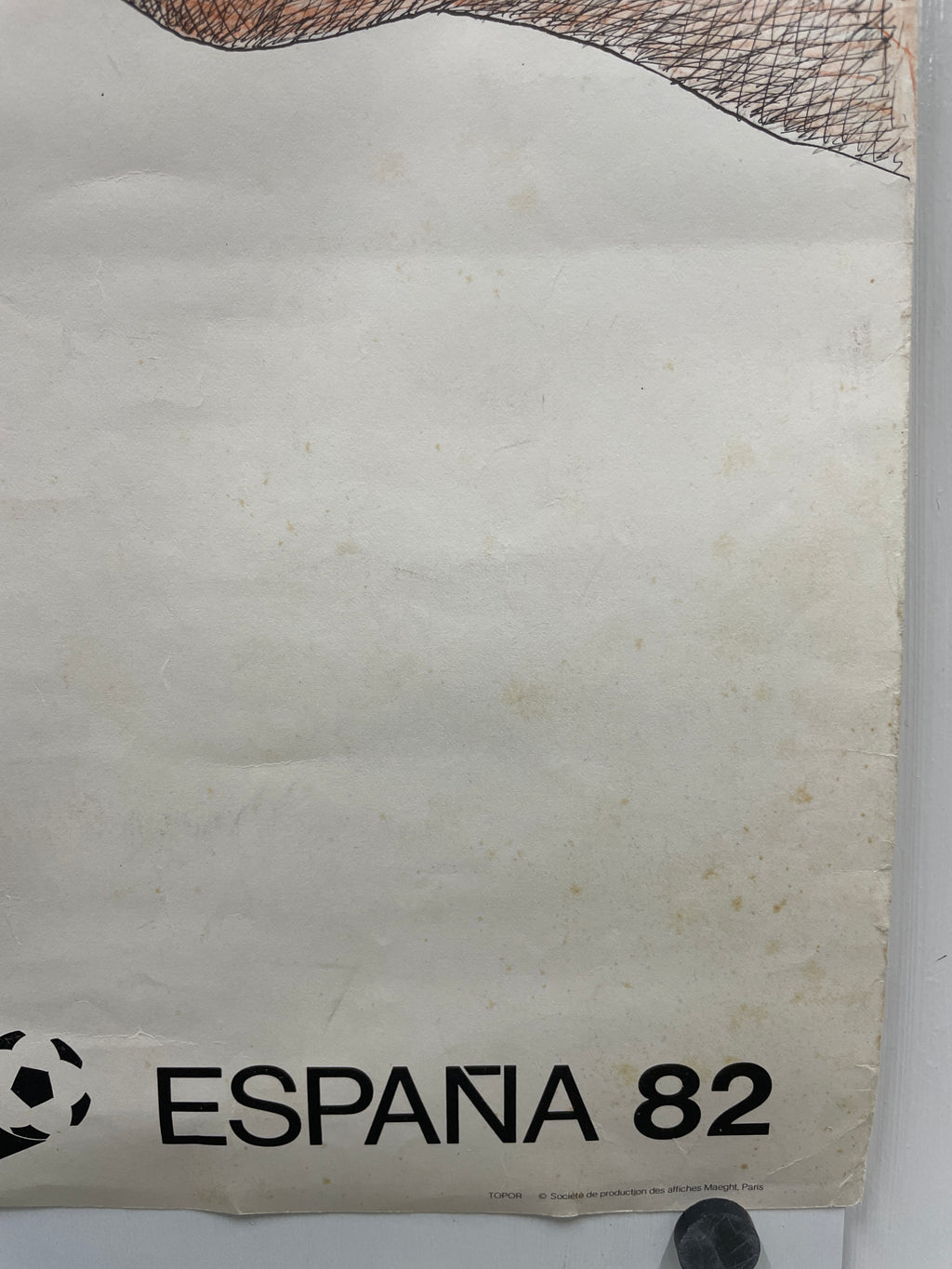 vintage, MALAGA - Copa del Mundo de Futbol - Espana 82 - HAPPIEST KID FINDS - Museum-quality antique and vintage posters, original art, preservation and restoration