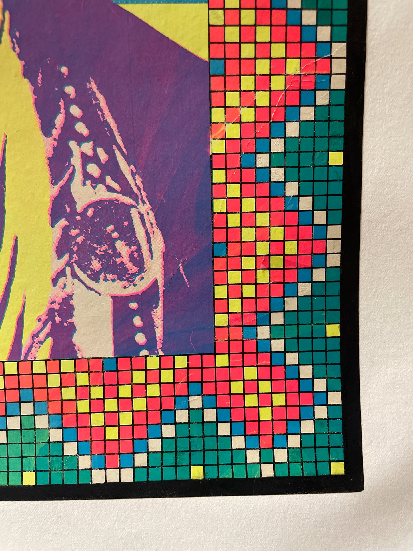 El indio americano, póster serigrafiado antiguo de John Van Hamersveld, 1970 