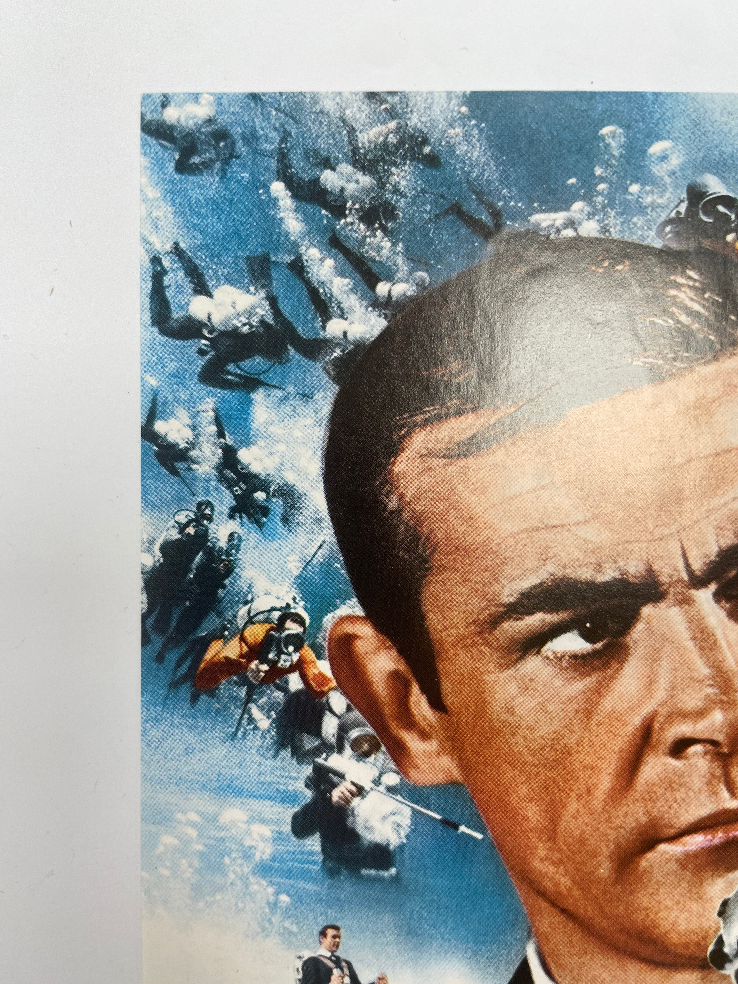 vintage Thunderball Japanese chirashi re-release B5 flyer R-1974 | Happiest Kid Finds