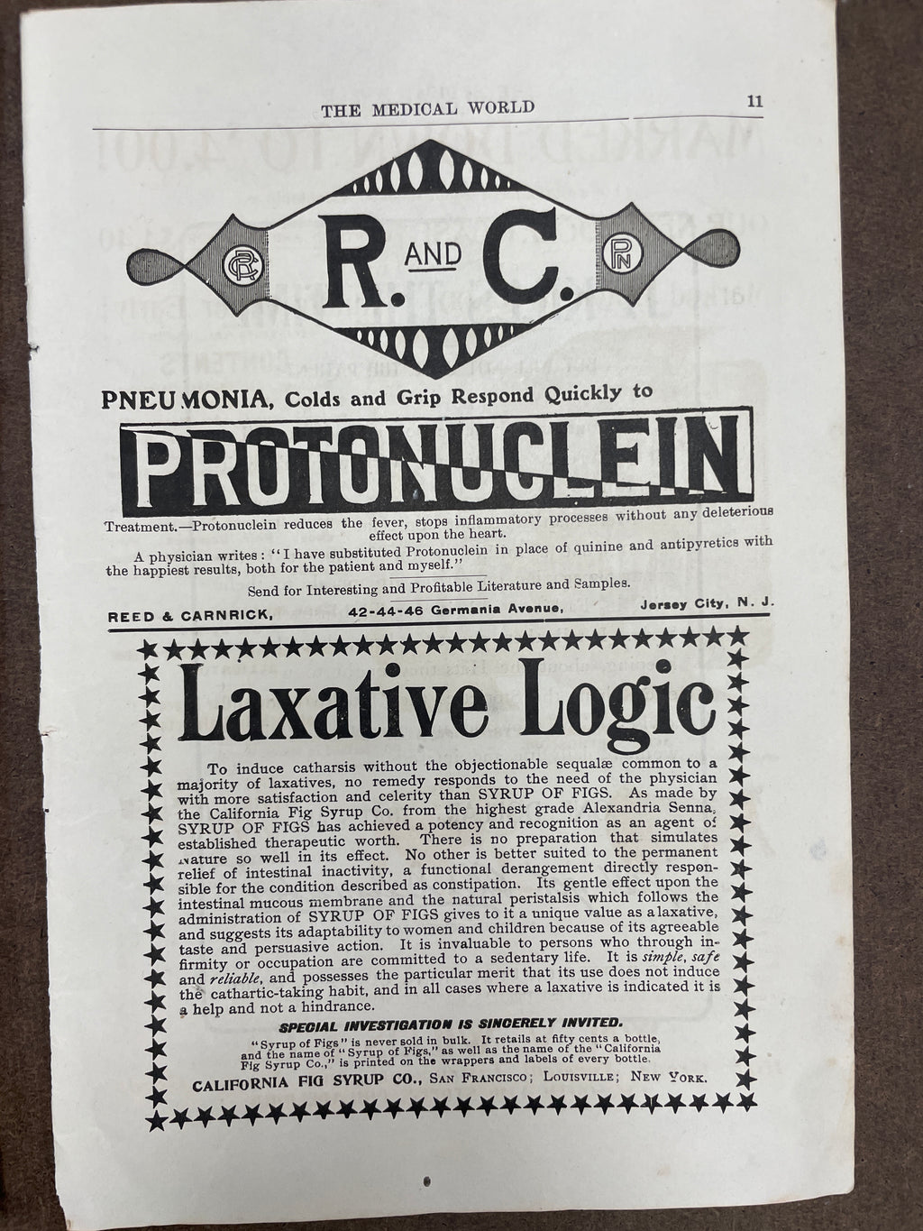 Lot of (6) Antique Turn of the Century c.1900s Health & Hygiene Product Magazine Ads - HAPPIEST KID FINDS - Museum-quality antique and vintage posters, original art, preservation and restoration