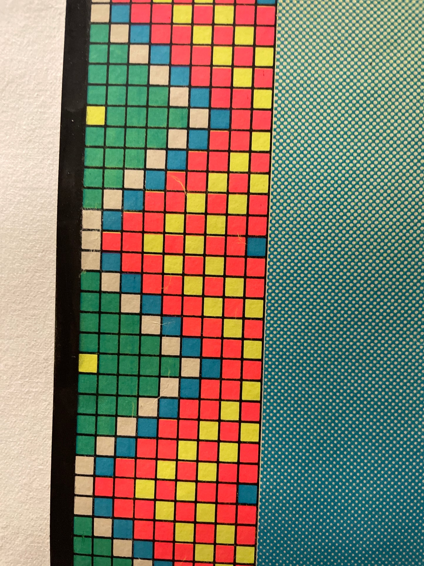 El indio americano, póster serigrafiado antiguo de John Van Hamersveld, 1970 