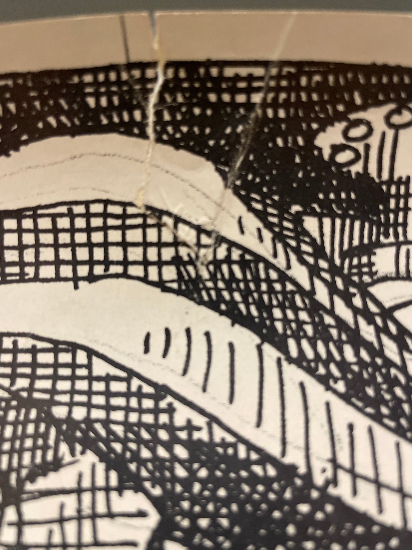 RESHOOT - Caricatura de Mick Jagger de los Rolling Stones en la cárcel, c.1967 