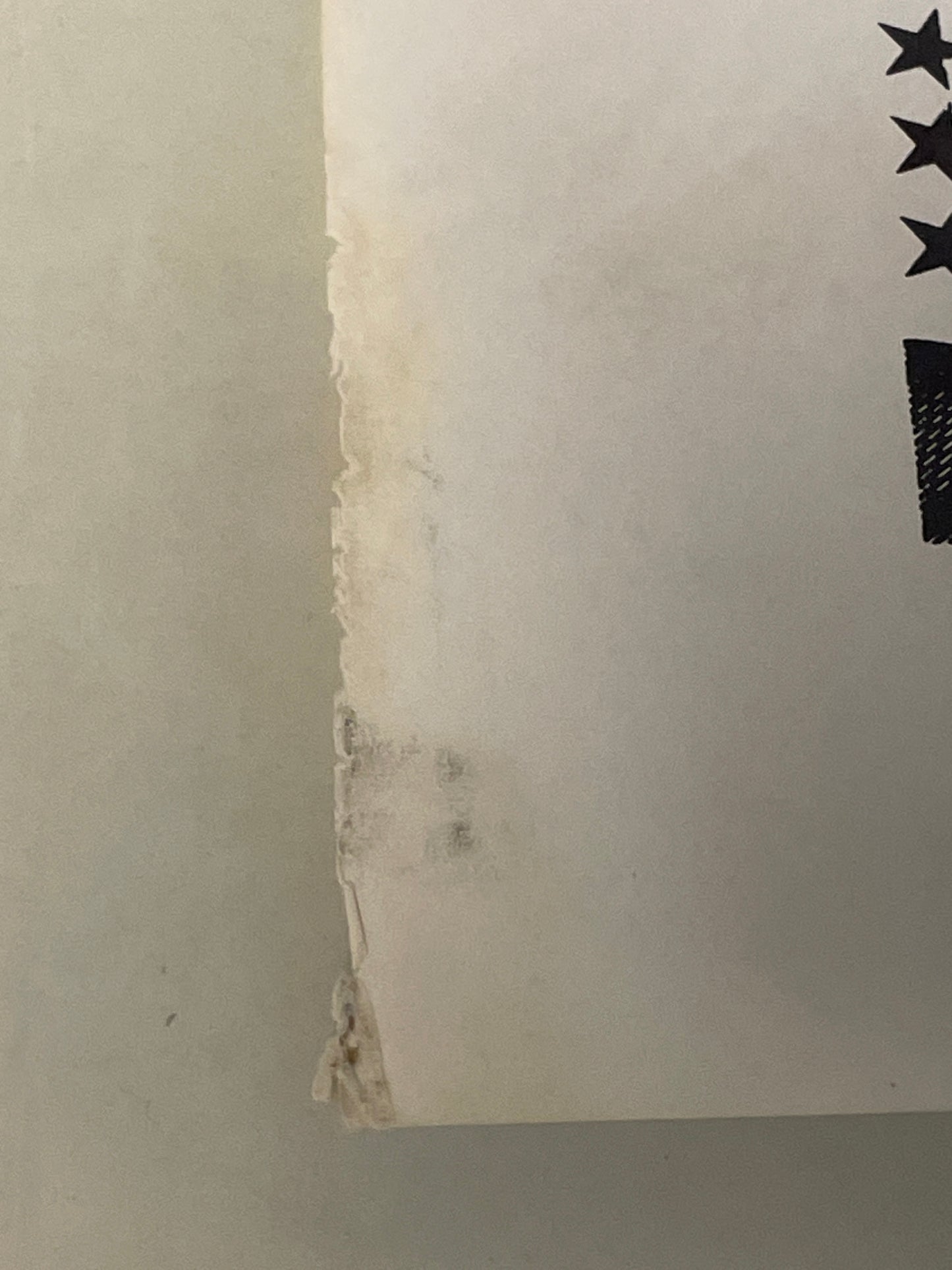 ¿Quién dice que los estadounidenses se están volviendo blandos?, póster litográfico vintage de orgullo/contracultura, c.1969 