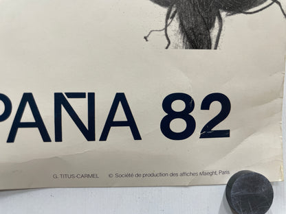 vintage, Gijón - Copa del Mundo de Futbol - Espana 82 - HAPPIEST KID FINDS - Museum-quality antique and vintage posters, original art, preservation and restoration