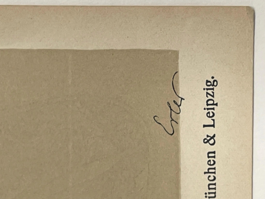 lI. Jahrgang Nr.45   JUGEND, antique publication cover, November 6, 1897 - HAPPIEST KID FINDS - Museum-quality antique and vintage posters, original art, preservation and restoration