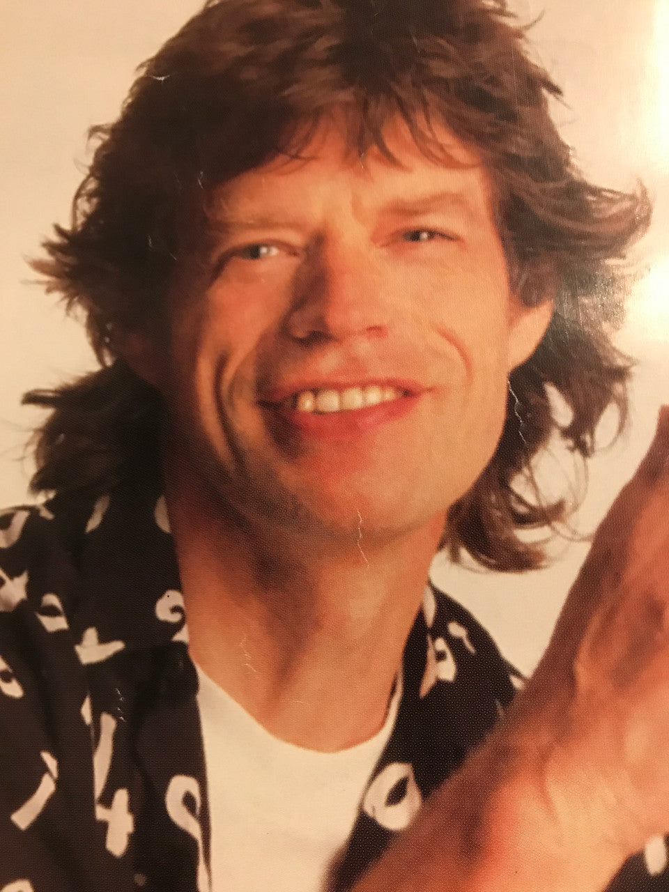 Mick Jagger for Primitive Cool, Vintage solo promotional poster for the lead singer of The Rolling Stones, 1987 - HAPPIEST KID FINDS - Museum-quality antique and vintage posters, original art, preservation and restoration