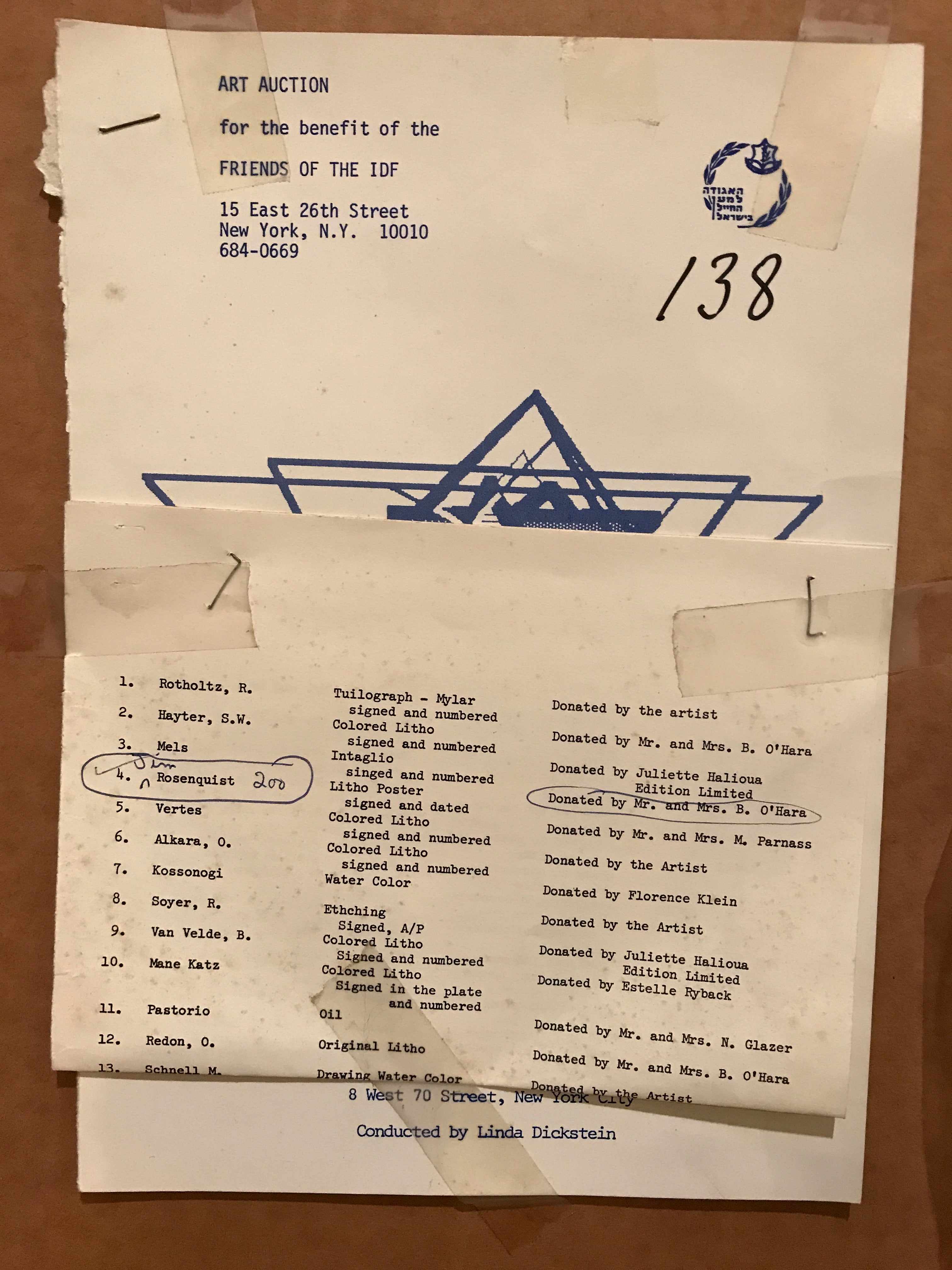 PARIS REVIEW, by James Rosenquist (93/ 150), 1967 (hand signed and numbered) - HAPPIEST KID FINDS - Museum-quality antique and vintage posters, original art, preservation and restoration